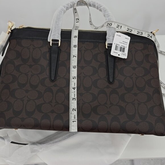 Coach Signature Morgan Smooth Leather Detailing F34617 - Picture 11 of 14